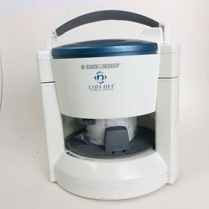 BRAND NEW Black & Decker Electric‎ Jar Lid Opener White JW200